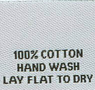 Cotton labels