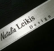 Woven edge satin labels